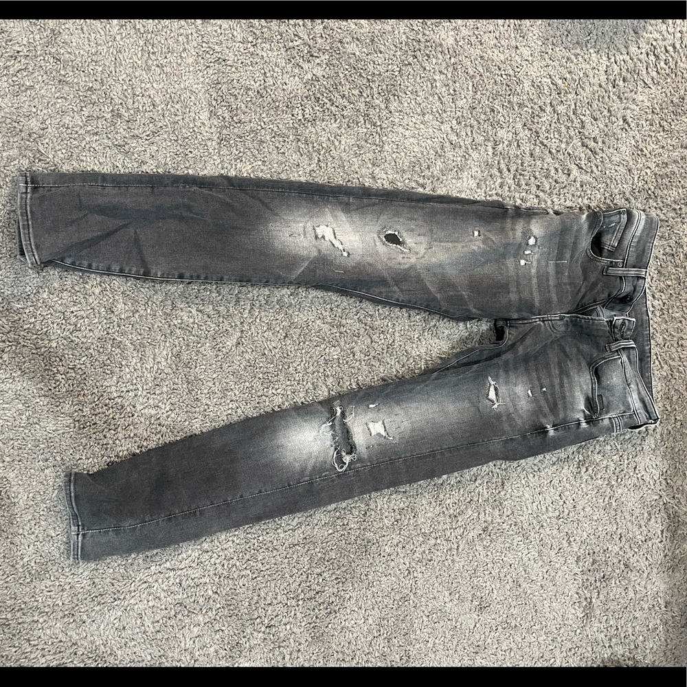 Black Ripped Jeans